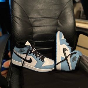 Jordan 1 Size 12 North Carolina Blue Condition 8/10